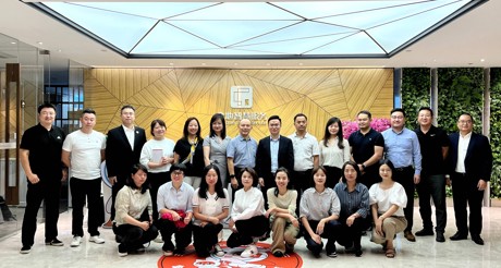 最新动态丨俊发七彩服务到访合乐HL8智慧服务集团参观交流